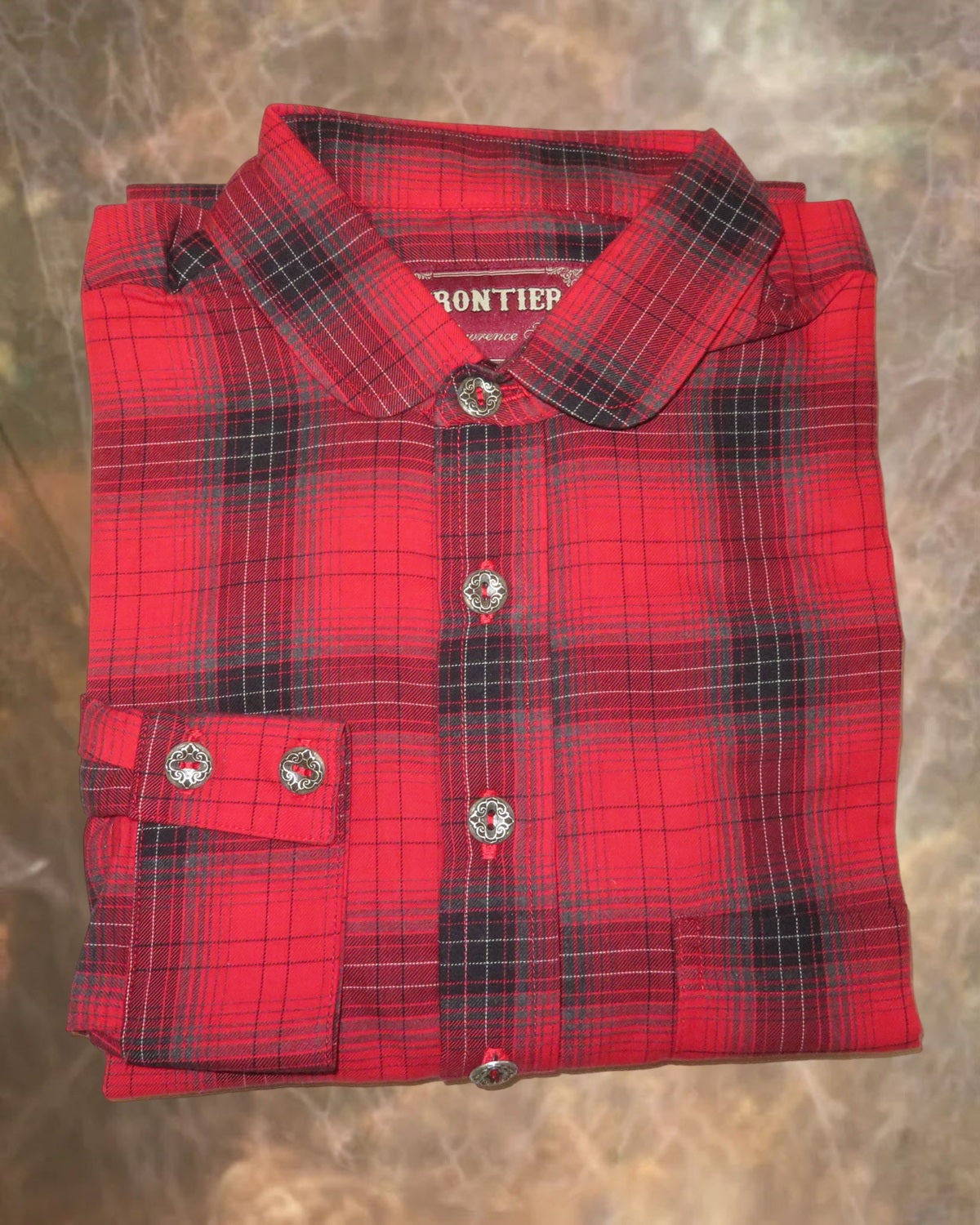 Red and Black Woodsman Men's Dakota Shirt