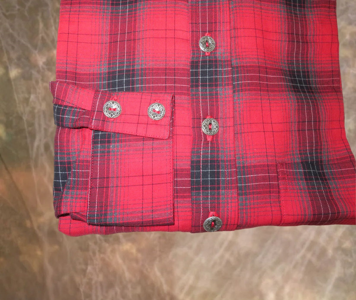 Red and Black Woodsman Men's Dakota Shirt