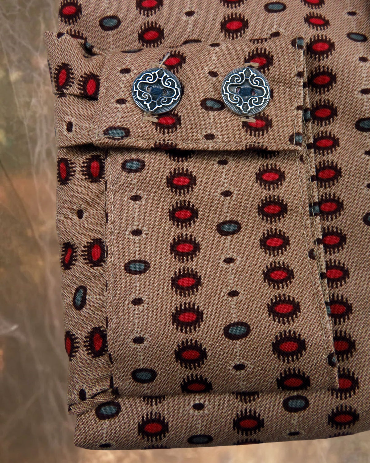 Southwest Medallion Tan Dakota Shirt