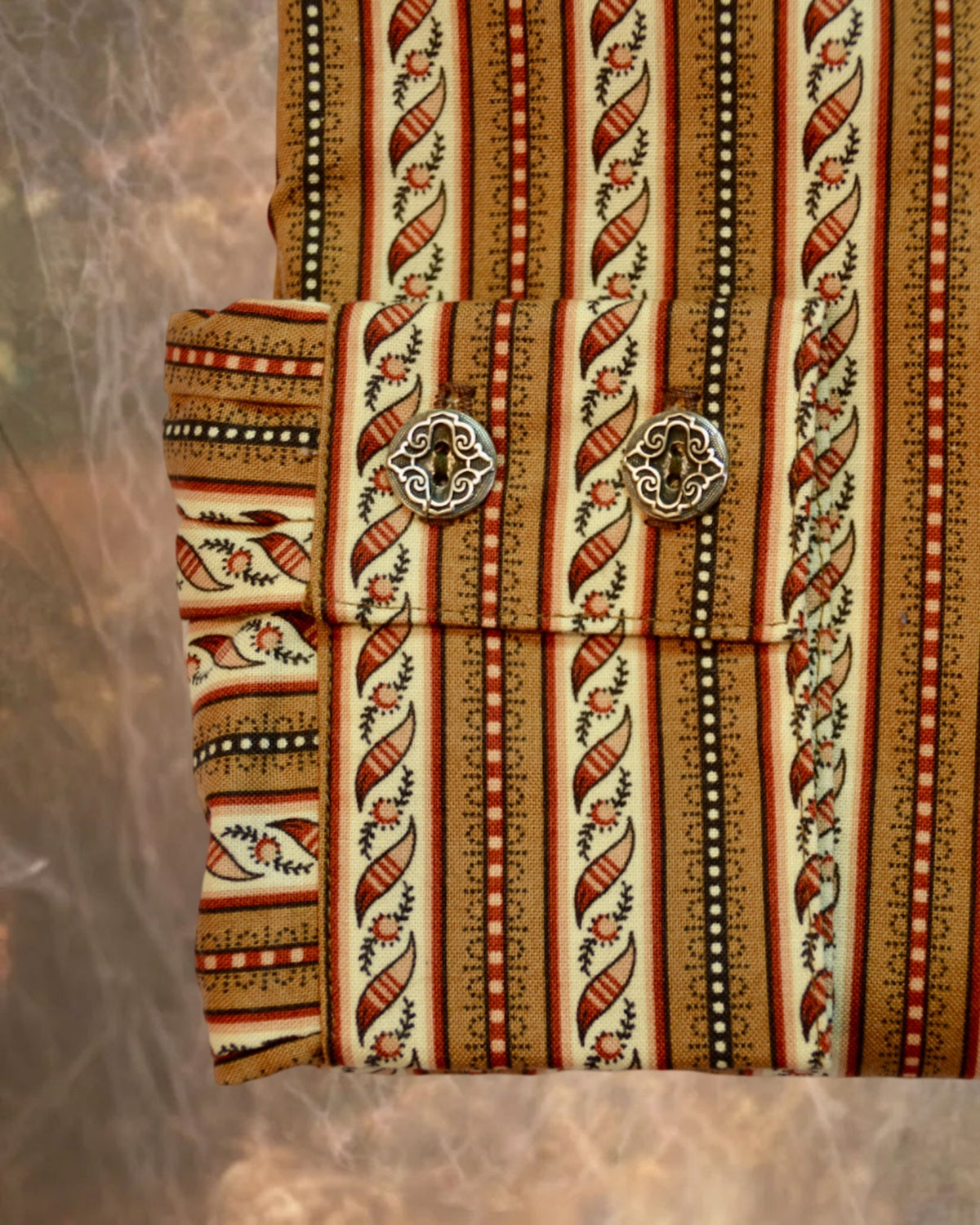 Tan with Twisted Stripe - Men's Dakota Shirt