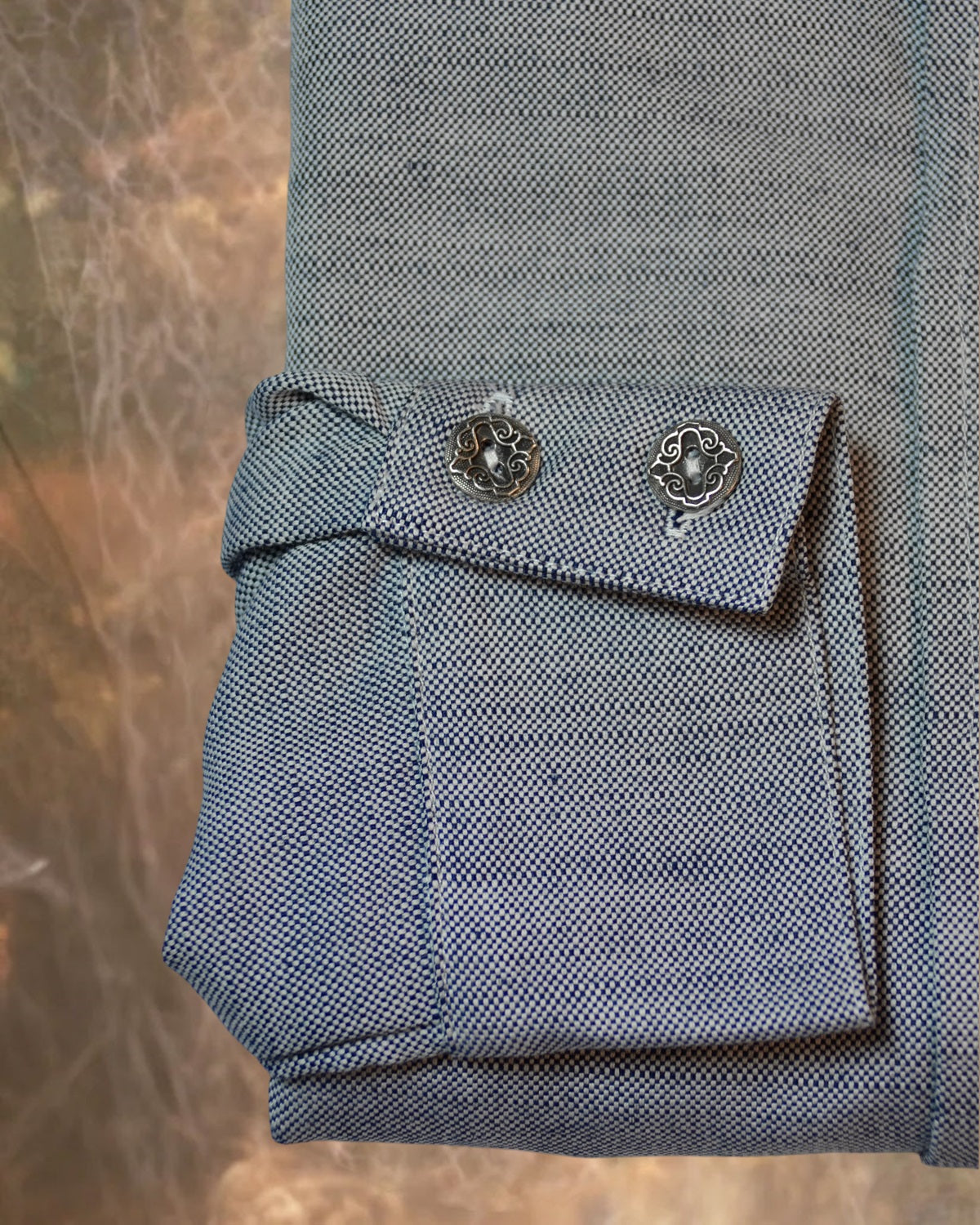 Rich Blue Oxford Men's Dakota Shirt