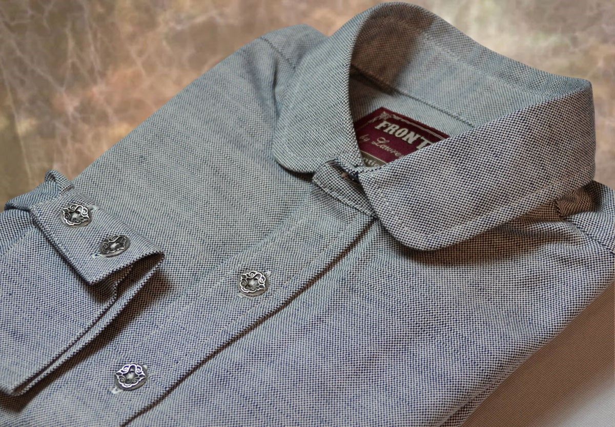 Rich Blue Oxford Men's Dakota Shirt