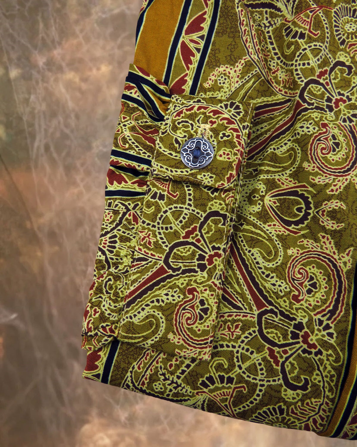 Paisley and Stripes #1 - Men's Victorian Shirt