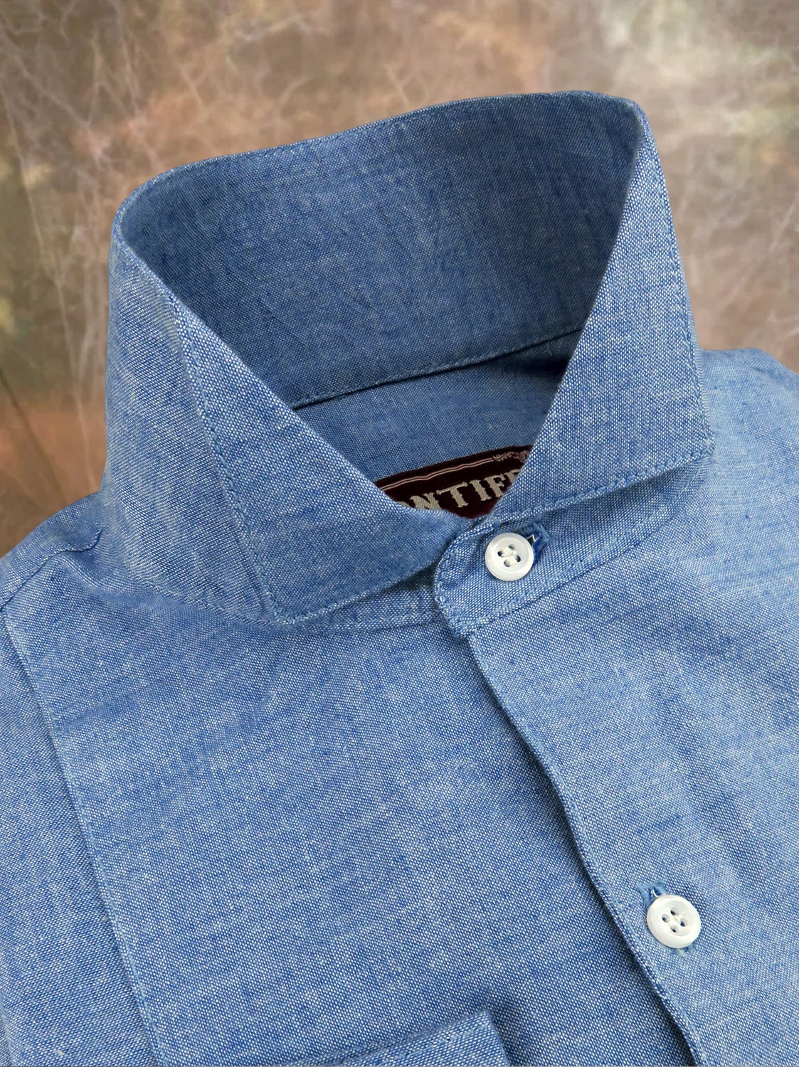 Light Blue Men's Tuxedo Shirt