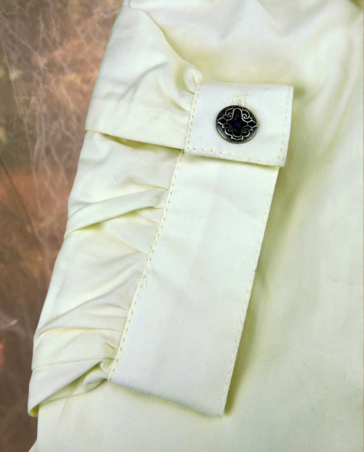 Men's Victorian Shirt - Ecru