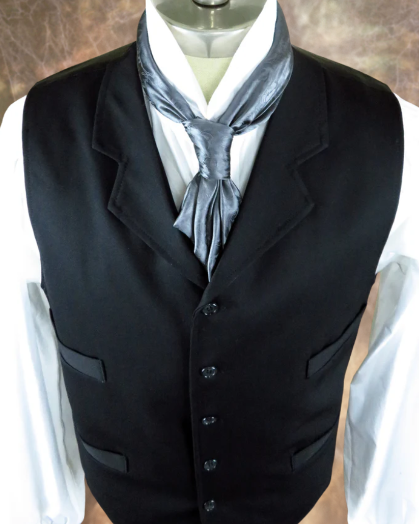 Men's Notch Vest - Black