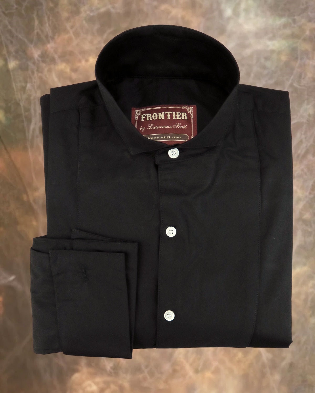 Men's Tuxedo Shirt - Black