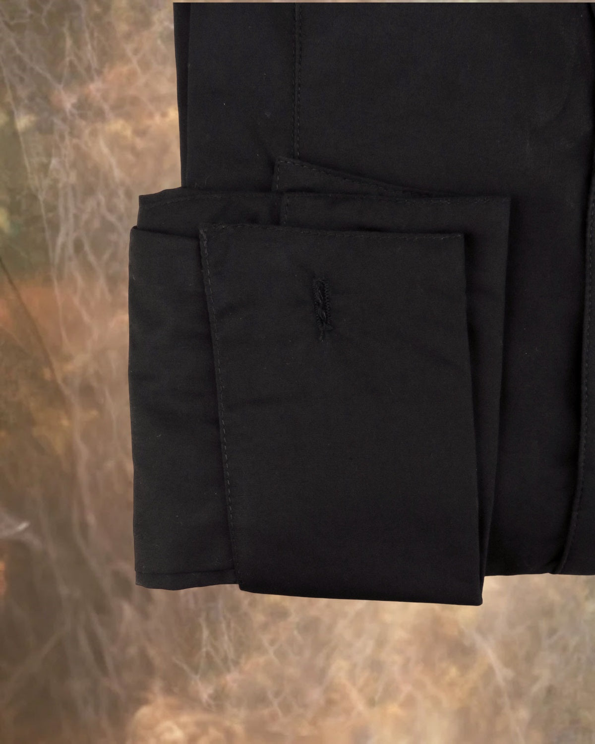 Men's Tuxedo Shirt - Black