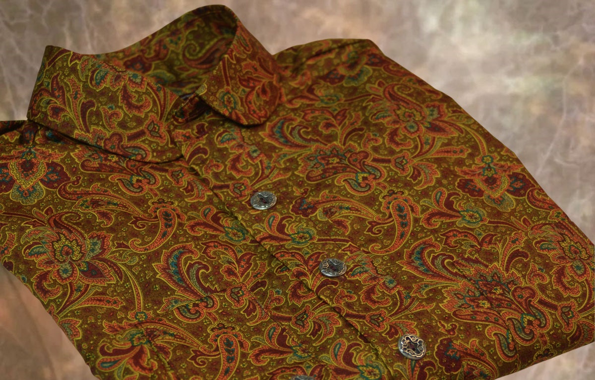 Harvest Paisley Men's Dakota Shirt