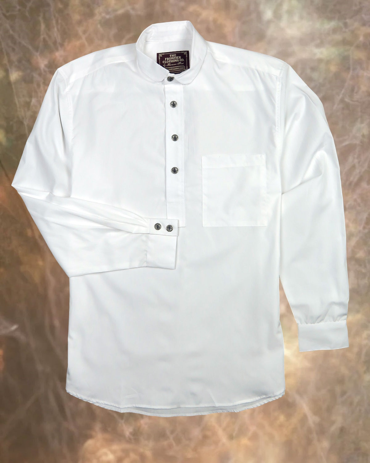 Men's Tuxedo Shirt - White