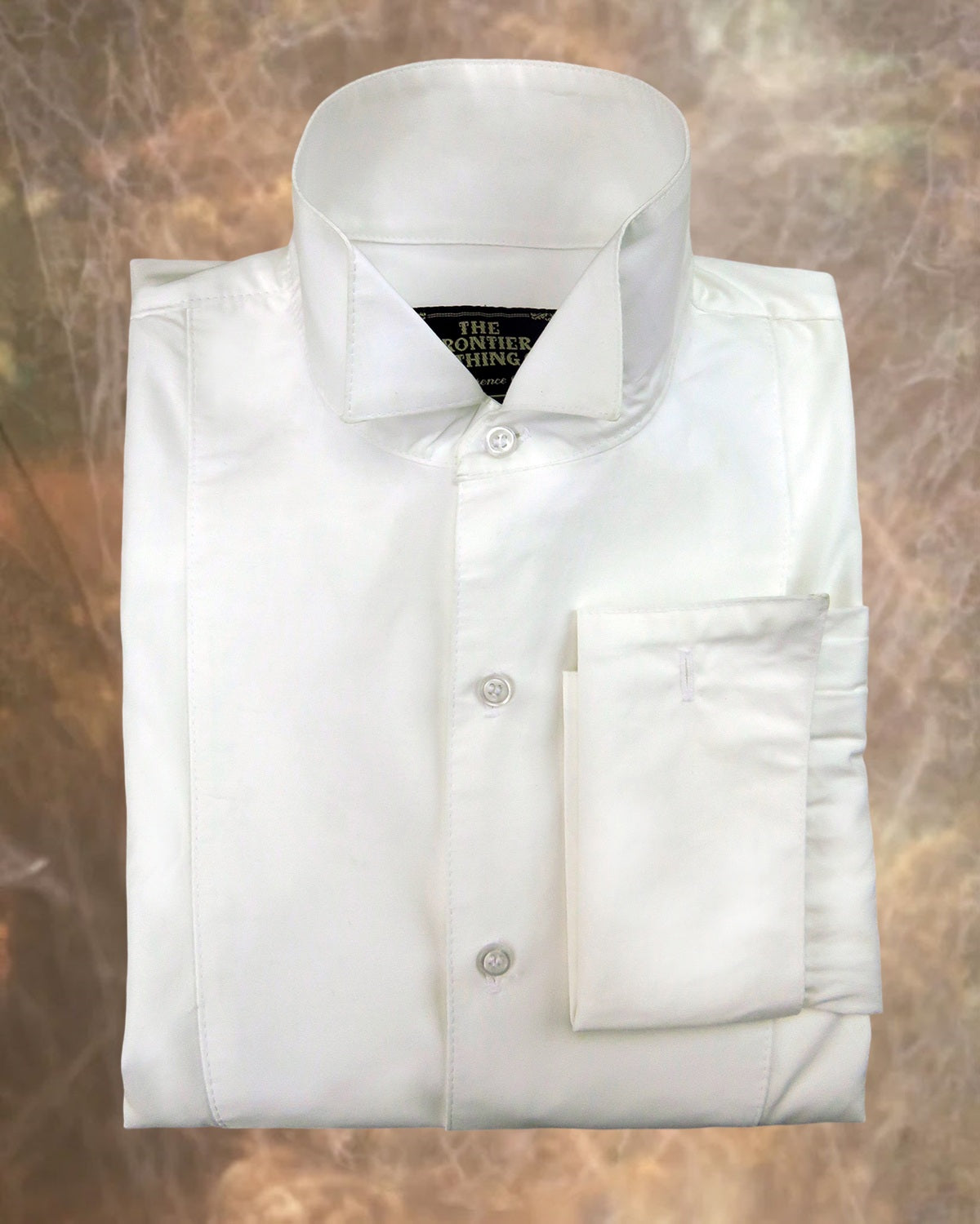 Men's Tuxedo Shirt - White