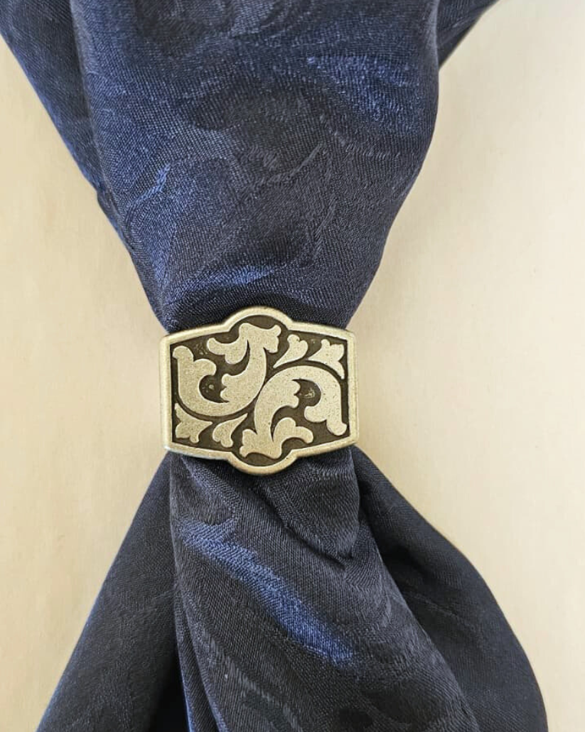 Frontier Neo-Victorian Floral Scarf Loops | Frontier by Lawrence Scott