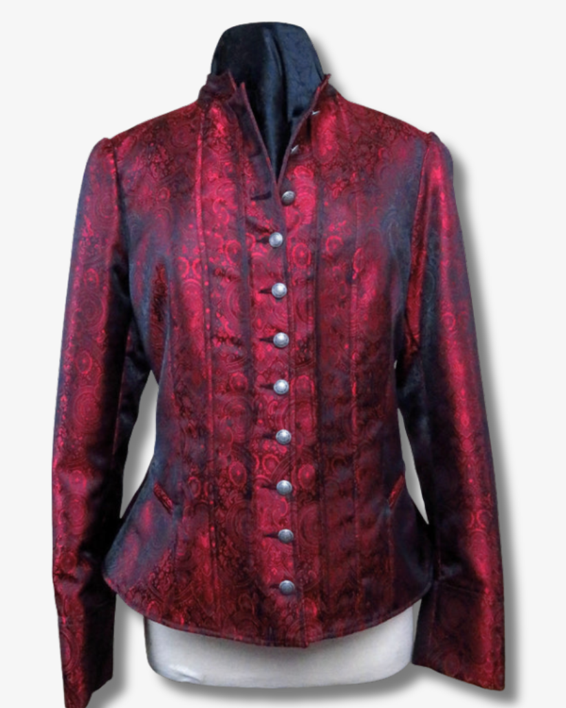 Red Brocade | Coats | Production Registry