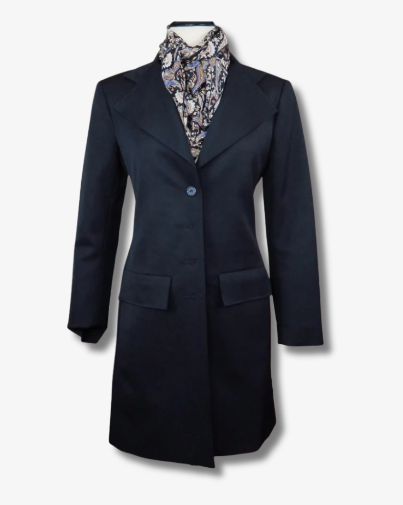 Black Gabardine Wool | Coats | Production Registry