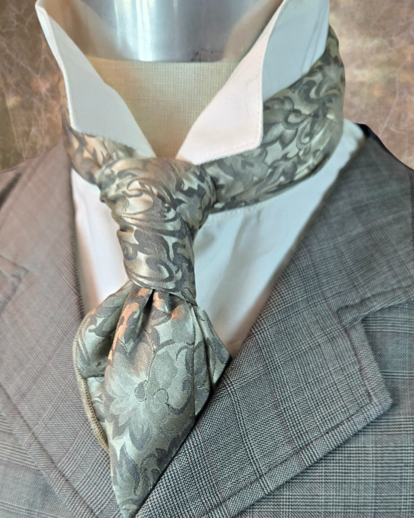 Men's Notch Vest - Black and White Glen Plaid 202