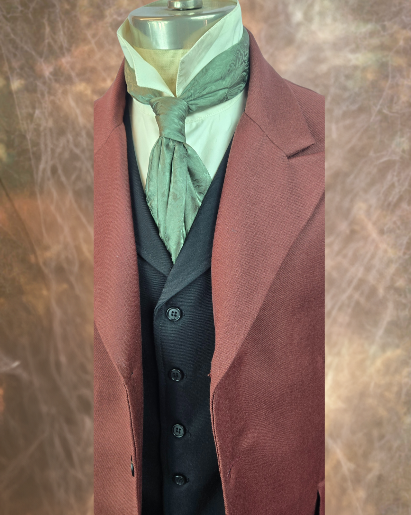 Men's Town Coat - Red Clay Worsted