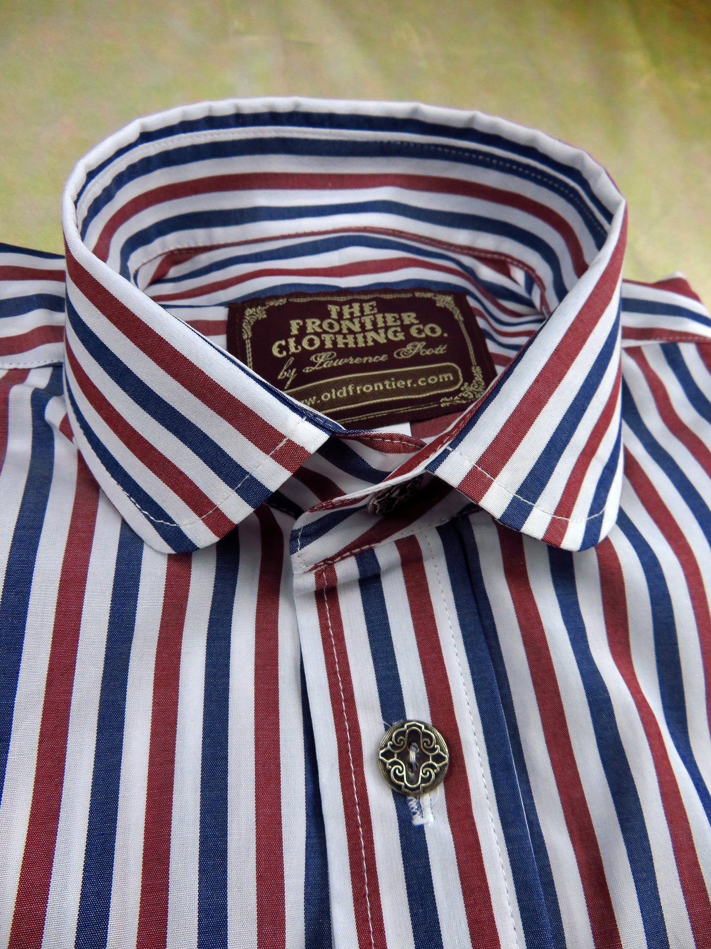 Red and Blue Stripe Dakota Shirt