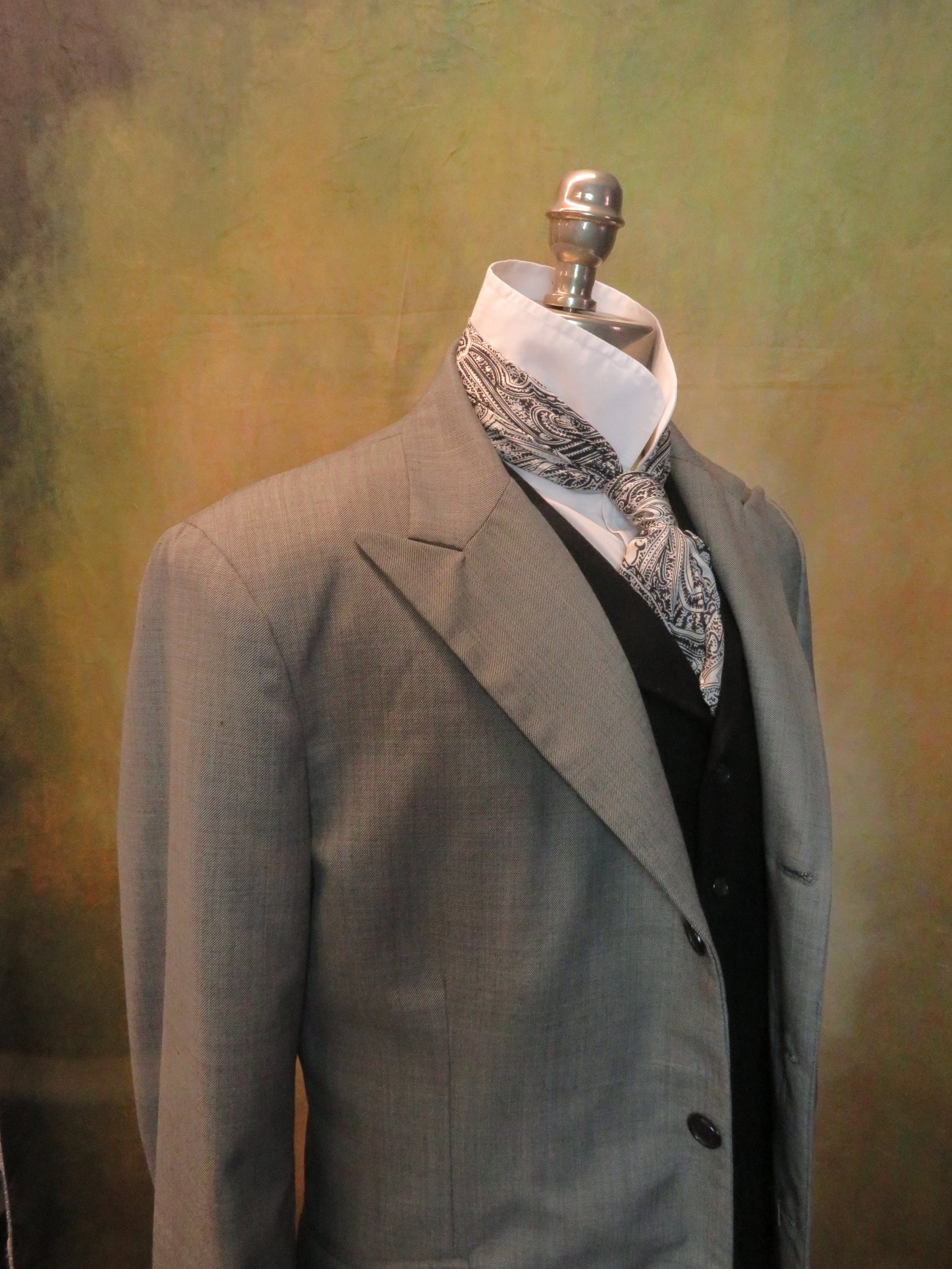 Men's Town Coat - Silver, Grey Tropical