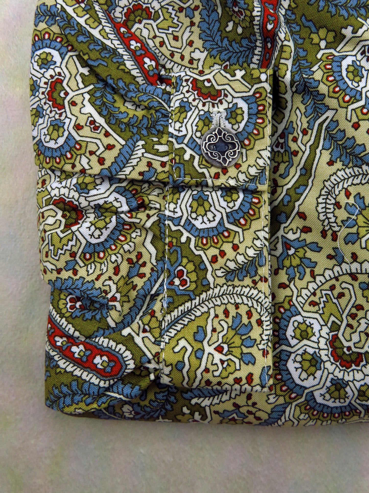 Classic Paisley #5 Men's Victorian Shirt