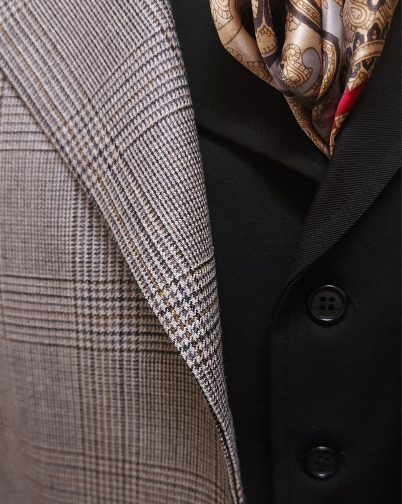 Men’s Town Coat - Black Oak Glen Plaid