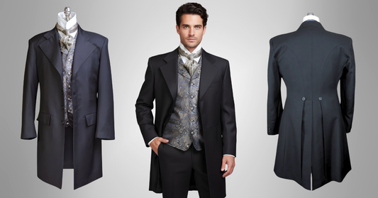 The Definitive Gentleman’s Frock Coat: A Legacy in Black Wool