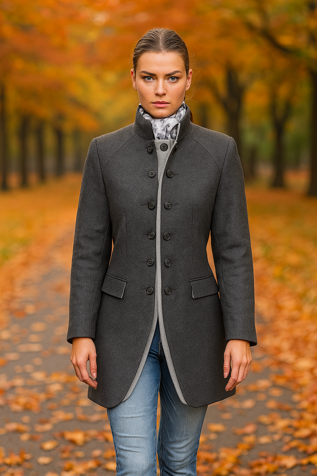 Women's Military Coat