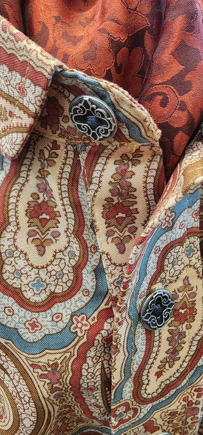 Classic Paisley #4 - Men's Victorian Shirt