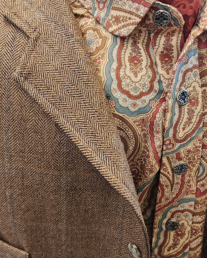 Classic Paisley #4 - Men's Victorian Shirt