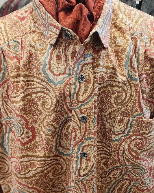 Classic Paisley #4 - Men's Victorian Shirt