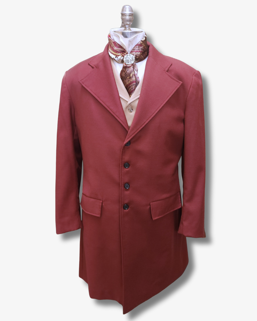 Monaco Red Twill | Coats | Production Registry