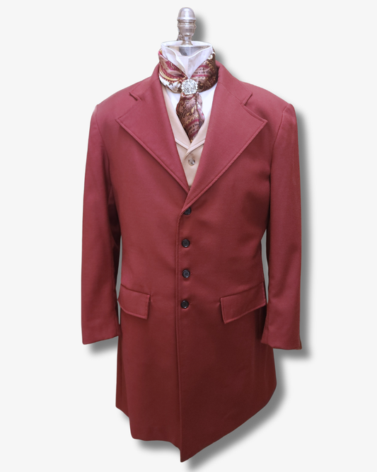 Monaco Red Twill | Coats | Production Registry