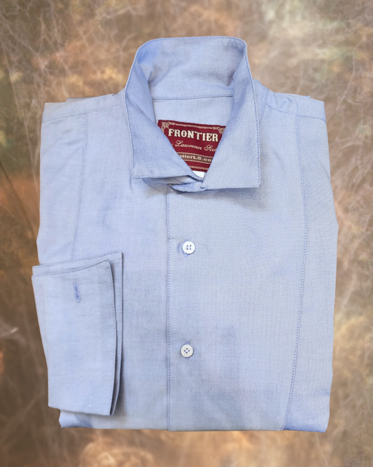 Men's Tuxedo Shirt - Sky Blue Men