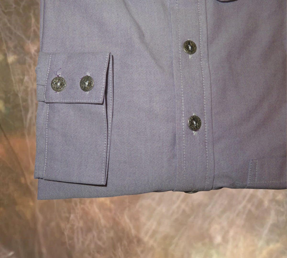 Purple Oxford Men's Dakota Shirt