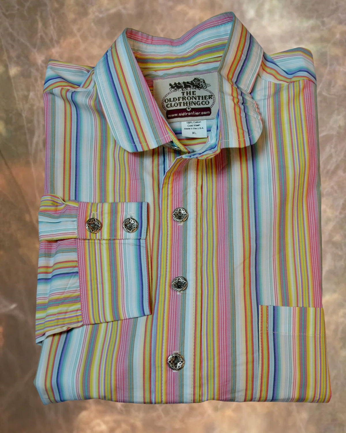Summer Stripes Men's Dakota Shirt