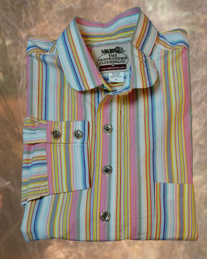 Summer Stripes Men's Dakota Shirt