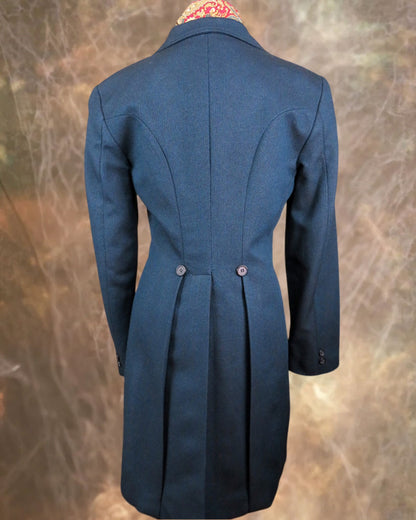 Women's Frock Coat - Nailhead Teal