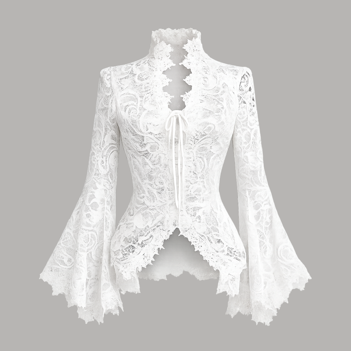 The Moonlit Lace Blouse