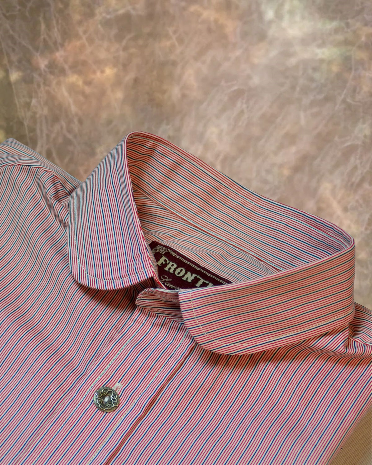 Red Mini Stripe Men's Dakota Shirt