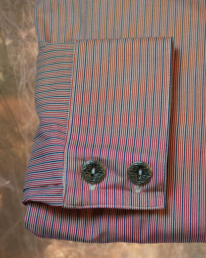 Red Mini Stripe Men's Dakota Shirt