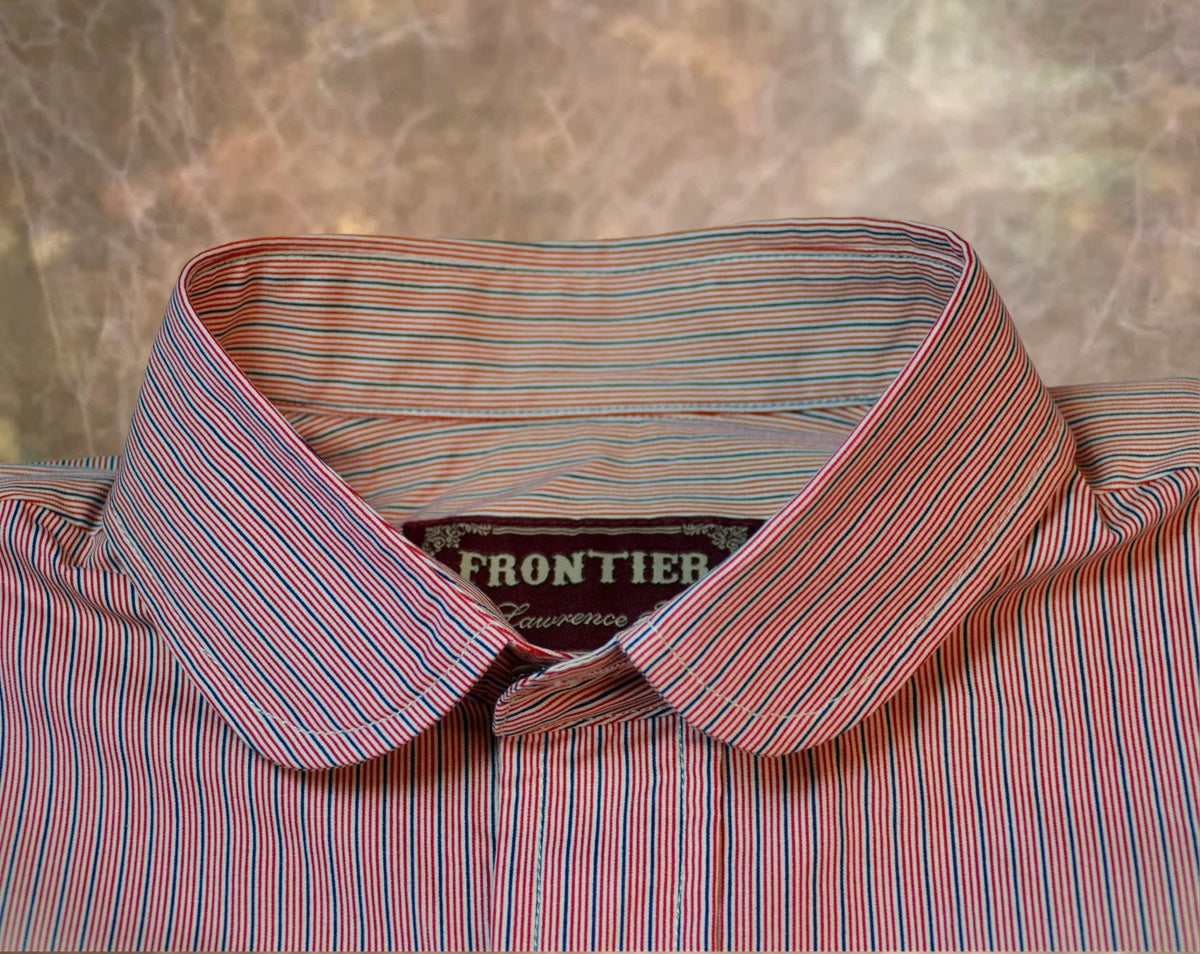 Red Mini Stripe Men's Dakota Shirt