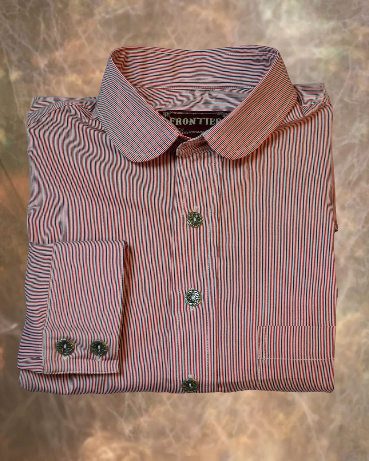 Red Mini Stripe Men's Dakota Shirt