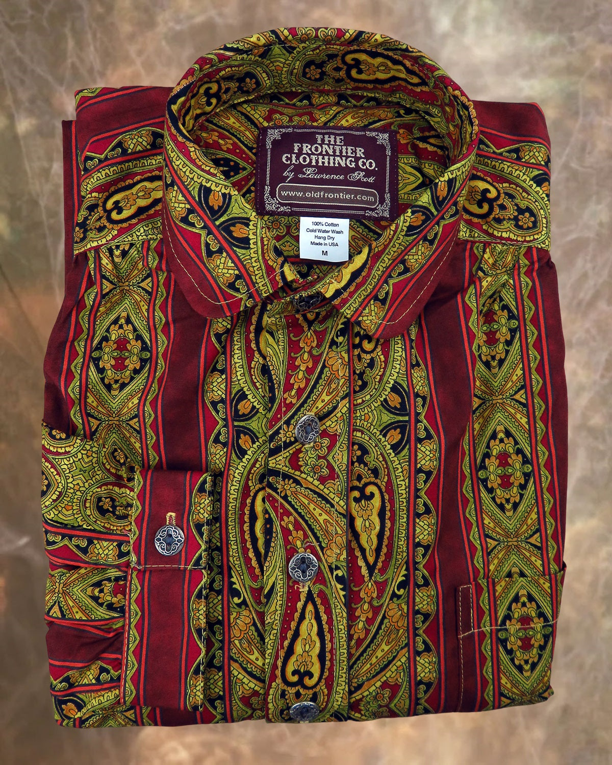 Paisley and Stripes #2 - Men's Victorian Shirt