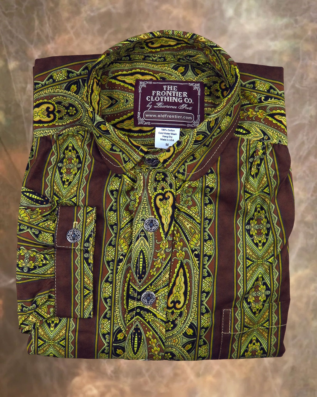 Paisley and Stripes #3 - Men's Victorian Shirt