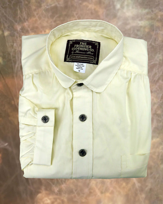 Men's Victorian Shirt - Ecru