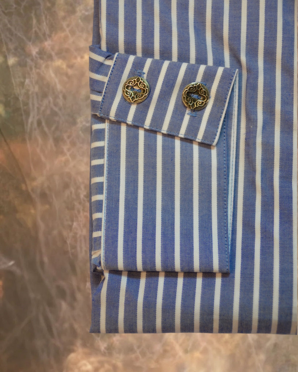 Blue with White Stripe Dakota