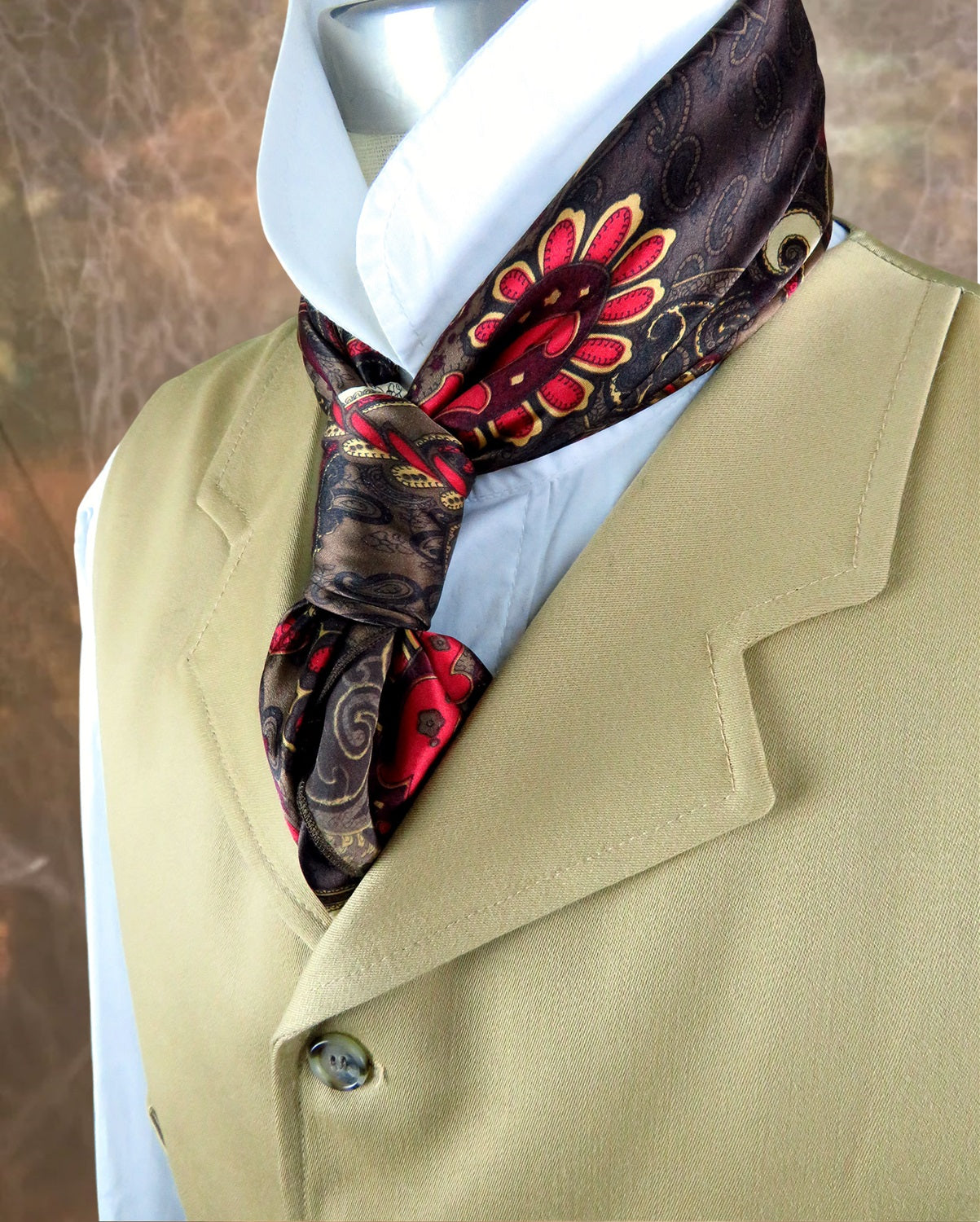 Men's Notch Vest - Tan