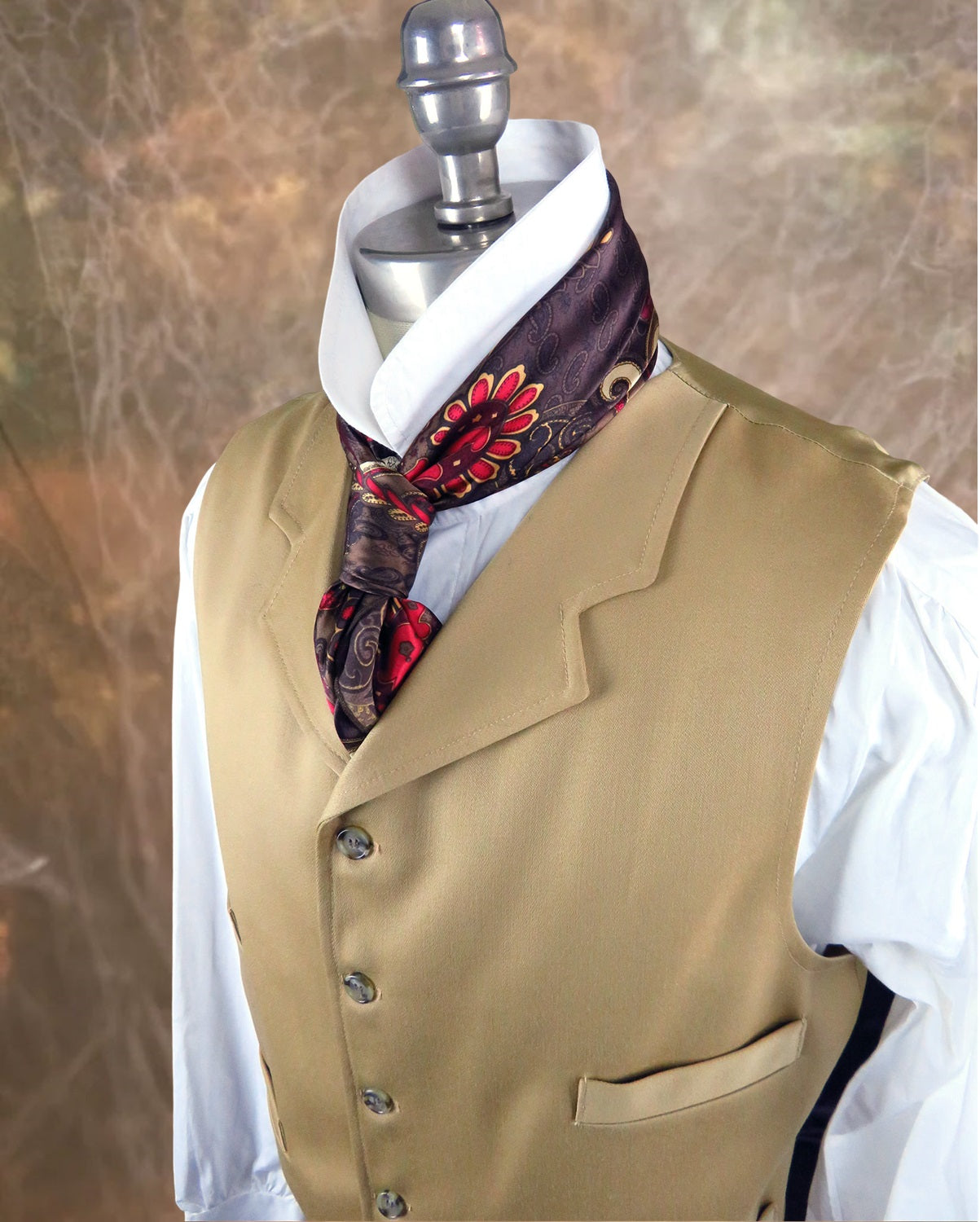 Men's Notch Vest - Tan