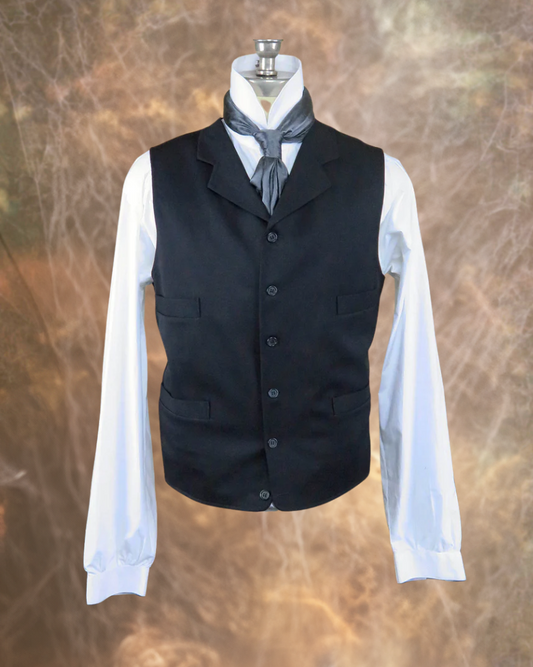 Men's Notch Vest - Black