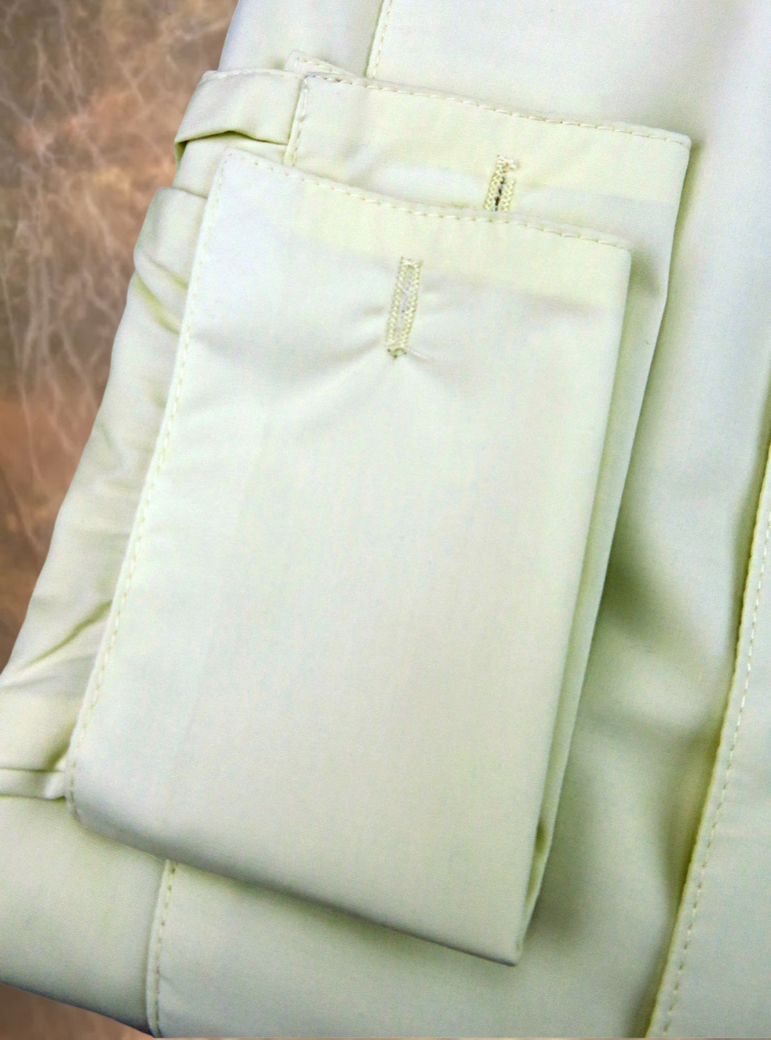 Men's Tuxedo Shirt - Ecru