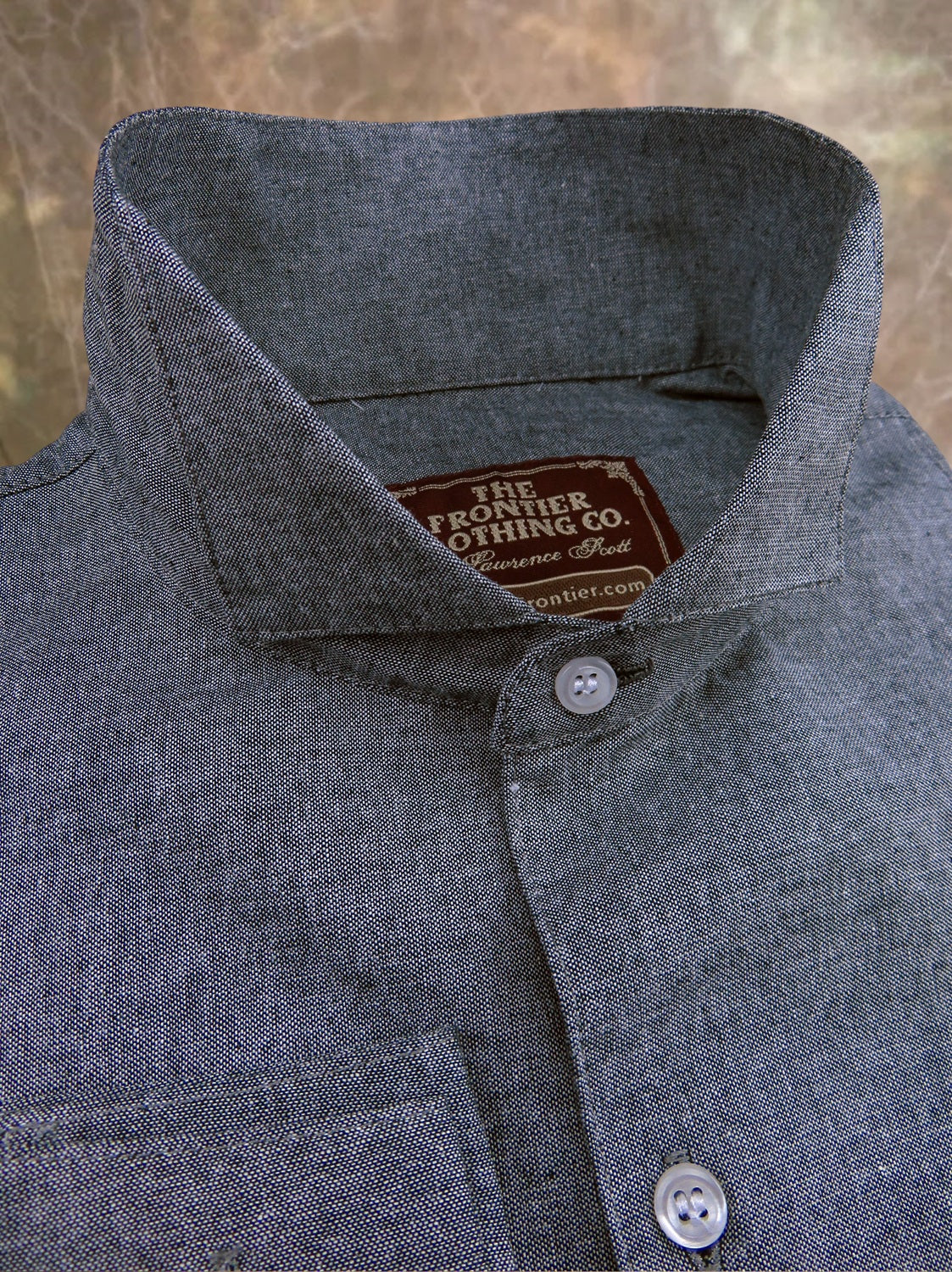 Grey Heather Men's Tuxedo Shirt